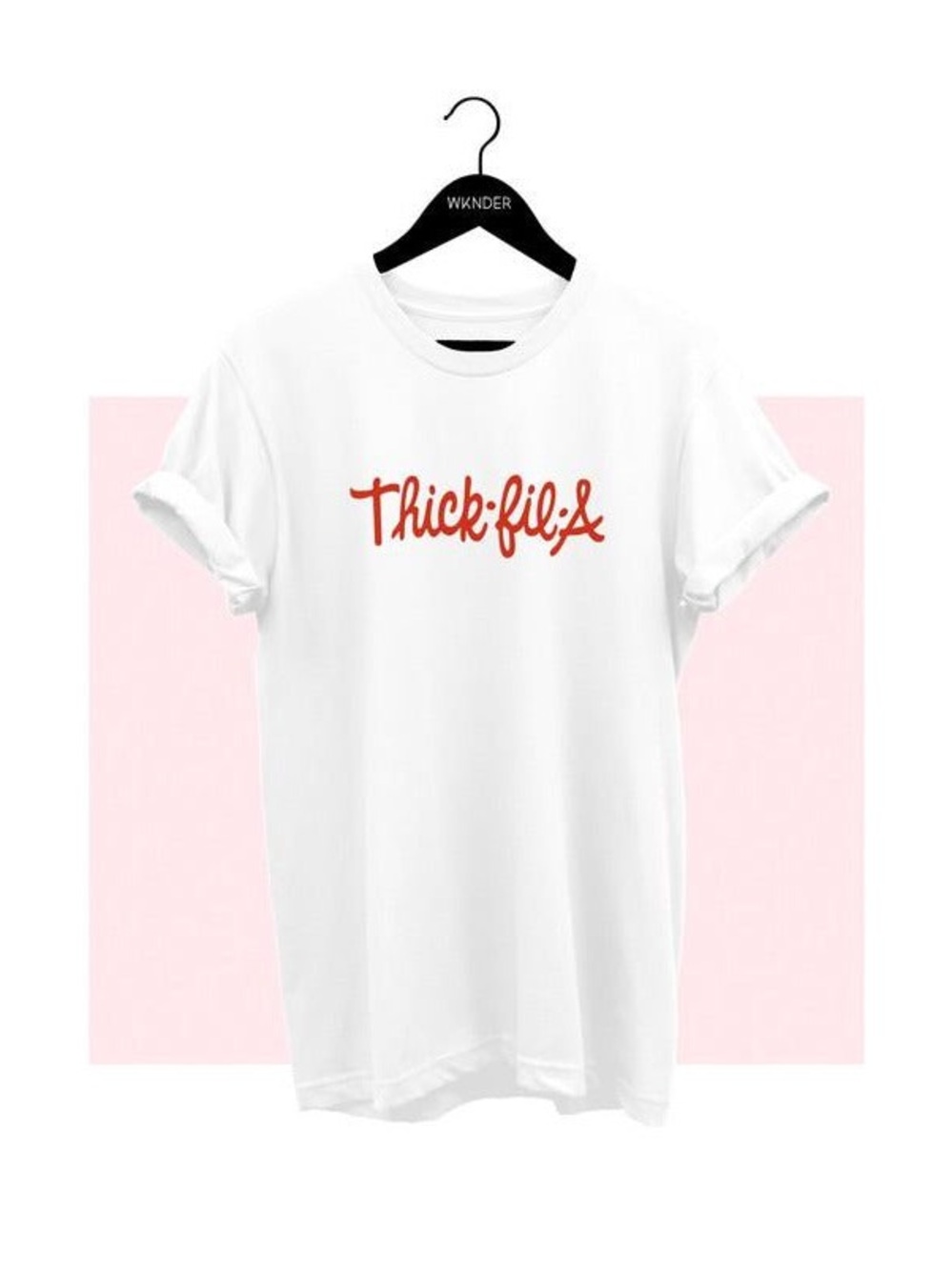 Thick-fil-A White Tee